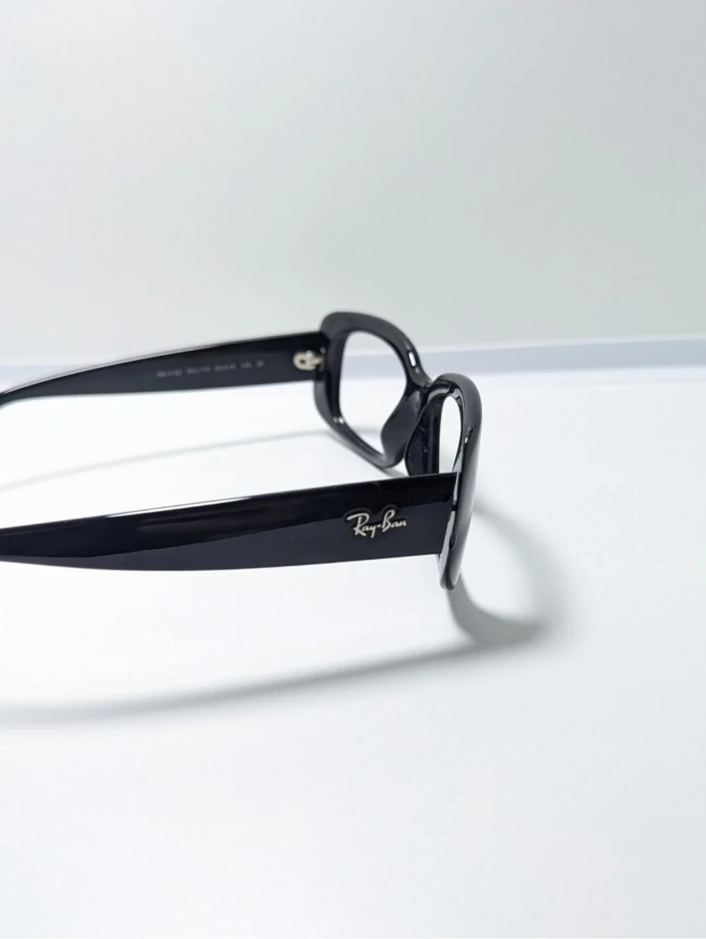 Ray-Ban RB4122 601/T5 Black Rectangle Women's Eyeglasses Frames 50-18-135